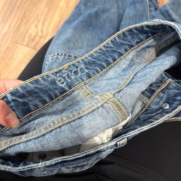 Etica High Rise Tyler Boy Destroy Straight Jean - Picture 4 of 11